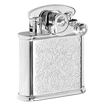 Colibri フラスコとライターセット Colibri コリブリ ライター ワイルドブラス オイルライター 308M