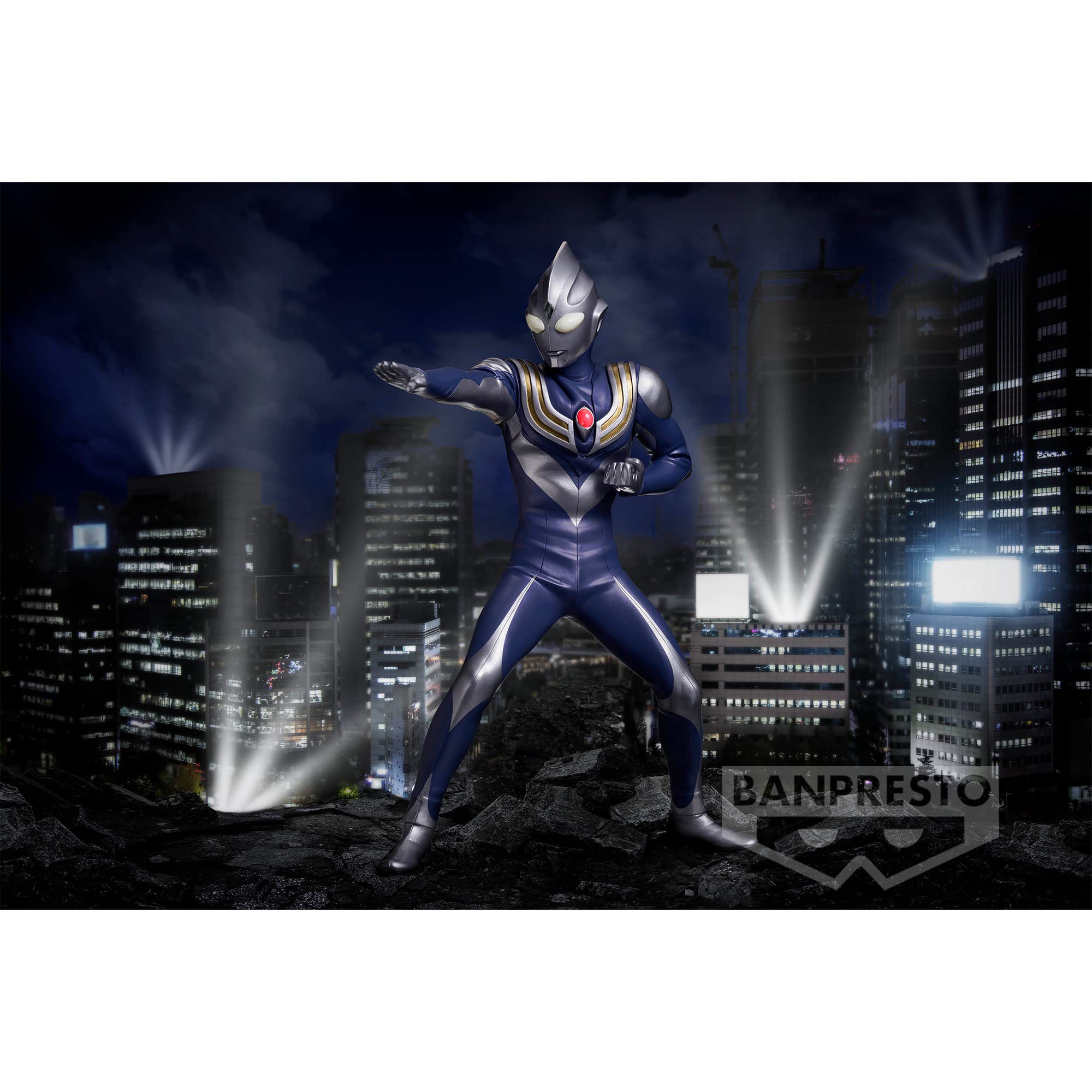 banpresto -19086-ultraman Hero's Brave Statue-Ultraman tiga-Figure 17cm, 221683