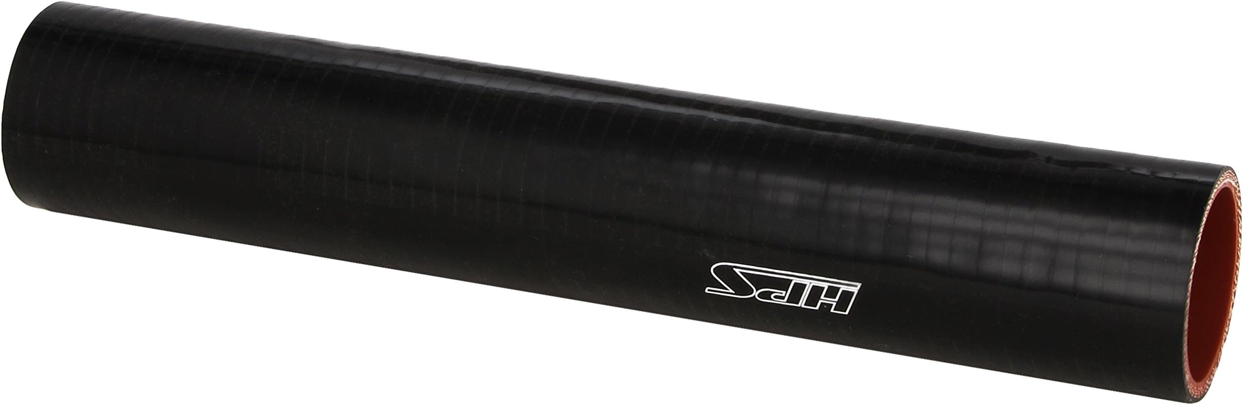 HPS HTST-175-BLK Silicone High Temperature 4-ply Reinforced Tube Coupler Hose, 80 PSI Maximum Pressure, 12" Length, 1-3/4" ID, Black