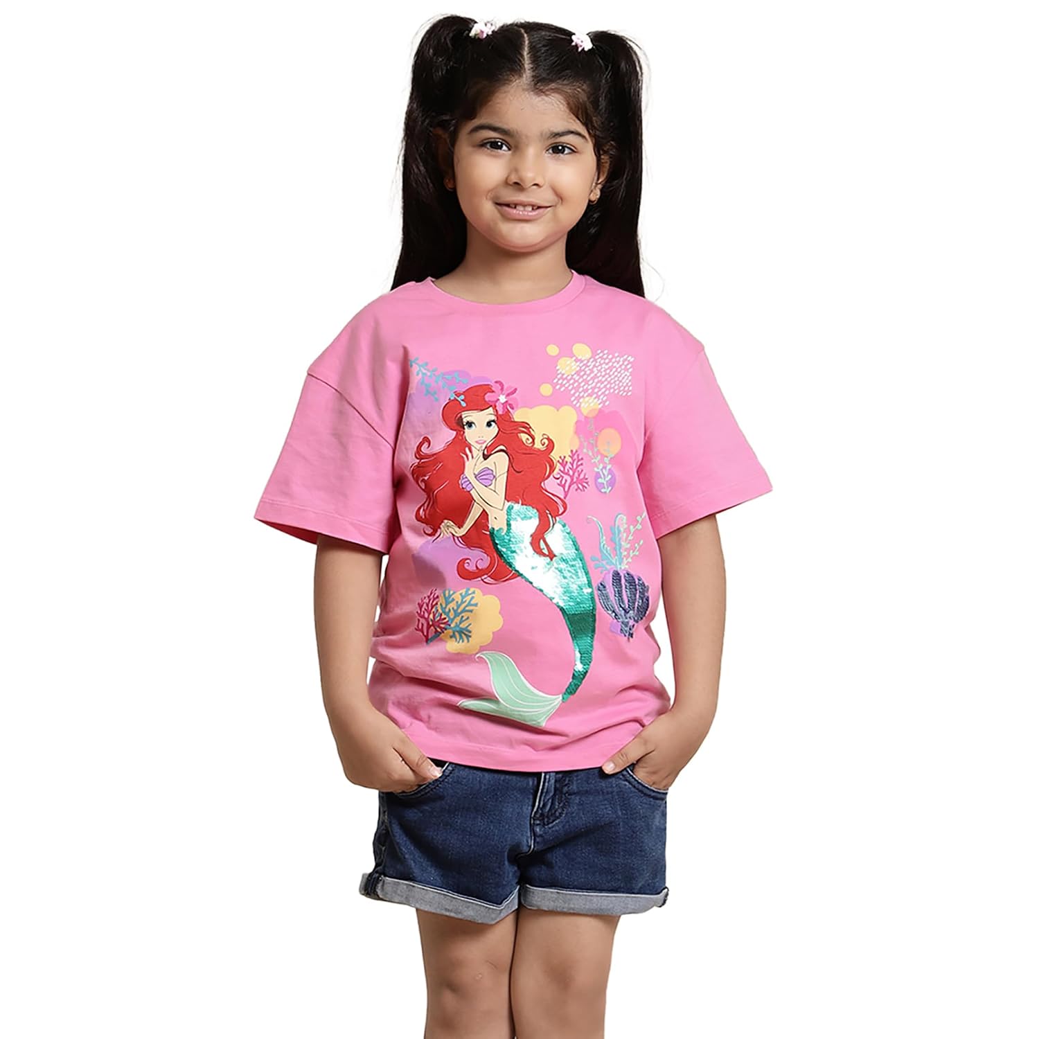 Kidsville Disney Princess Printed Relaxed Fit Tshirt for Girls - Review, Price and Buying Guide
