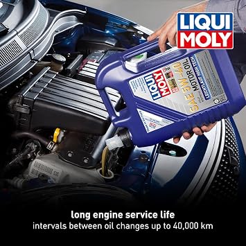 Liqui Moly Leichtlauf High Tech SAE 5W-40 | 5 L | Synthesis Technology Motor Oil | SKU: 2332