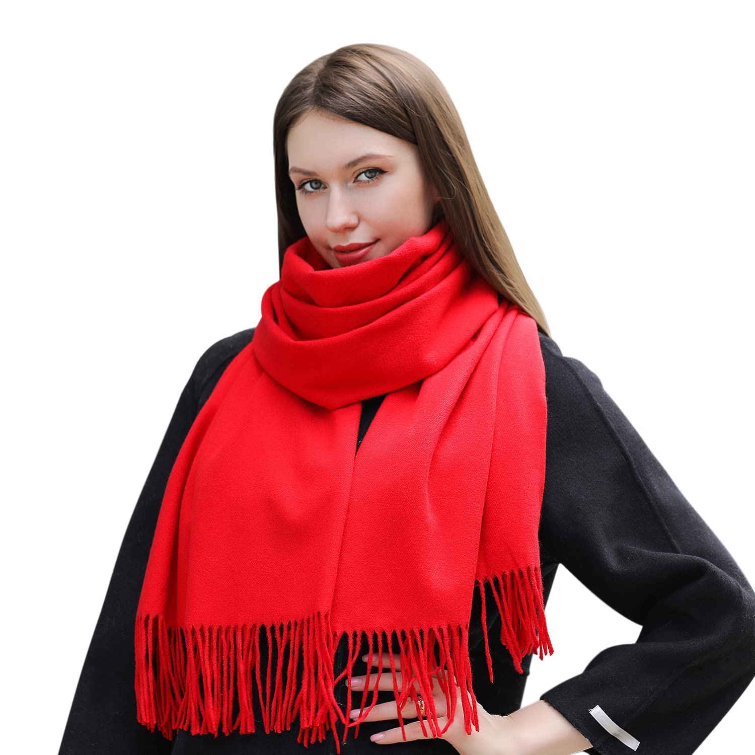 MASADA Damen Winterschal warmer und weicher Schal