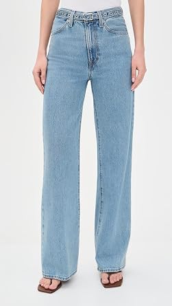 Levi's Womens Ribcage Wide Leg Belted