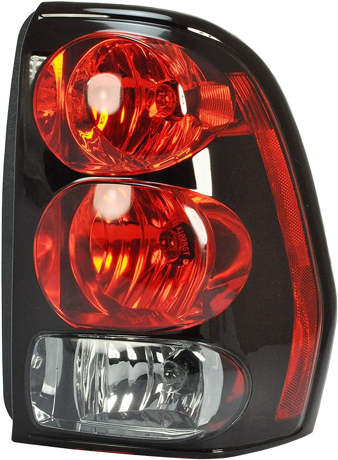 Dependable Direct Passenger Side (RH) Tail Light Lamp for 2002-2009 Chevrolet Trailblazer GM2801150 - Includes Bulbs