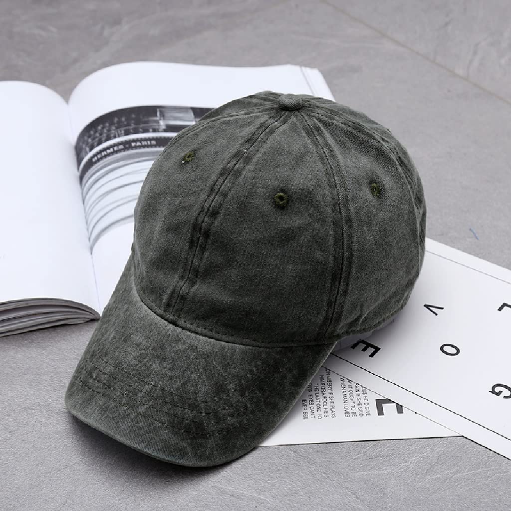 Berretto da Baseball Hip Hop Cappelli da papà Cappellini da Golf Regolabili Lavabili in Cotone Cappello da Sole per Donna