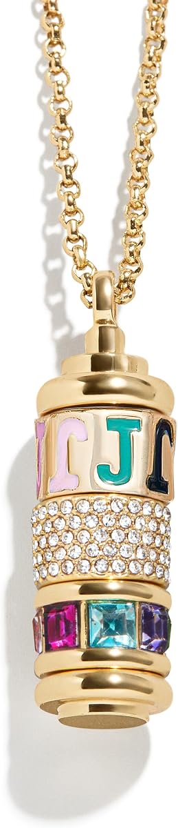 BaubleBar - Initial Spinner Charm Pendant Necklace