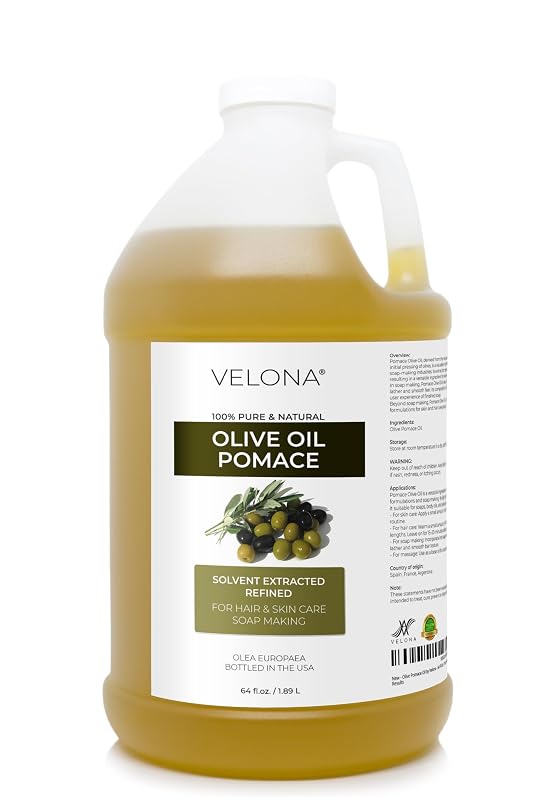 velona Óleo de Bagaço de Azeitona Refinado, Extraído com Solvente, 1,89 L