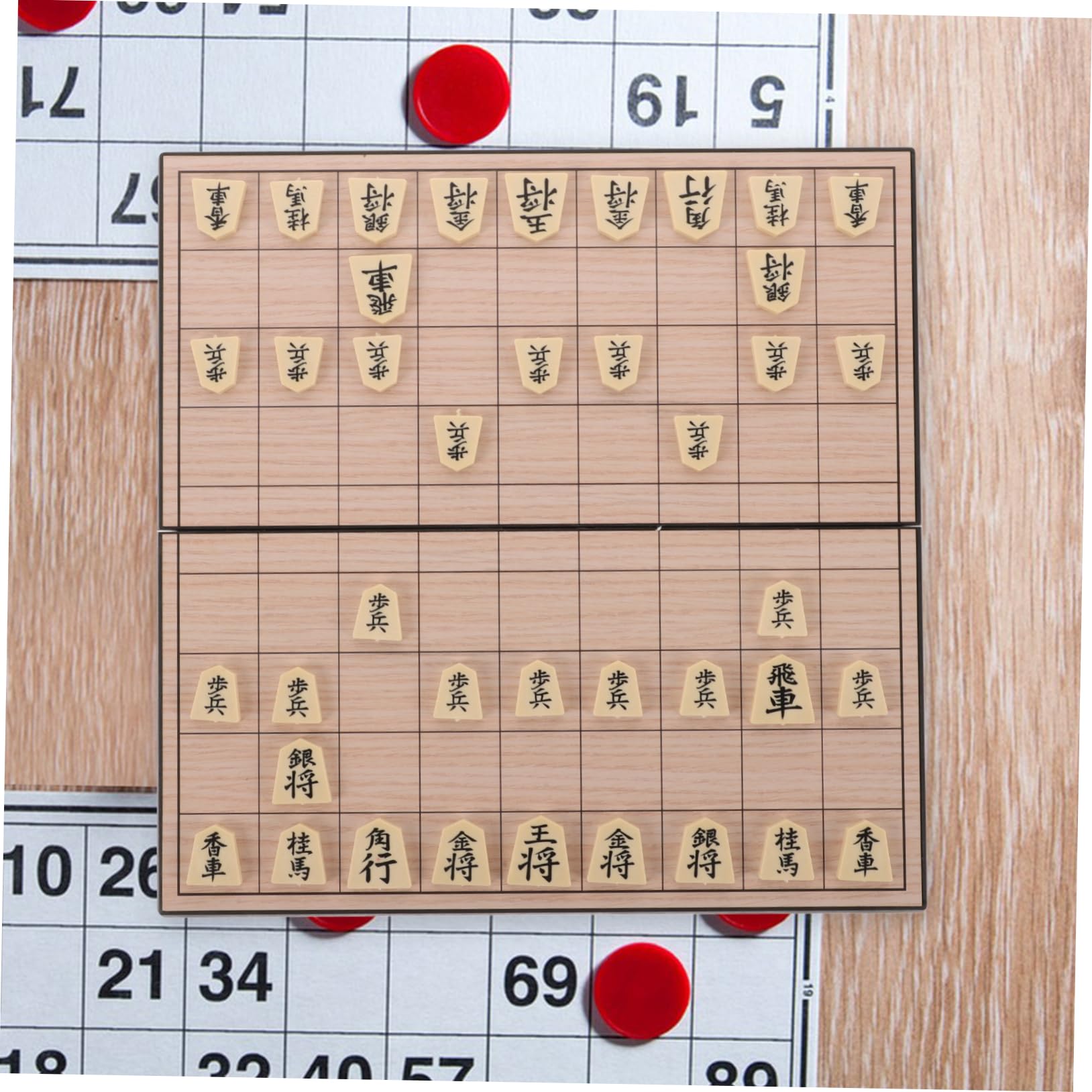 Shogi Pieghevole Magnetico in Ps, Gioco da Viaggio per Principianti | Incontri Familiari, Sviluppo Cognitivo, Formato Facile da Trasportare e Riporre, Pratico per Uso Portatile