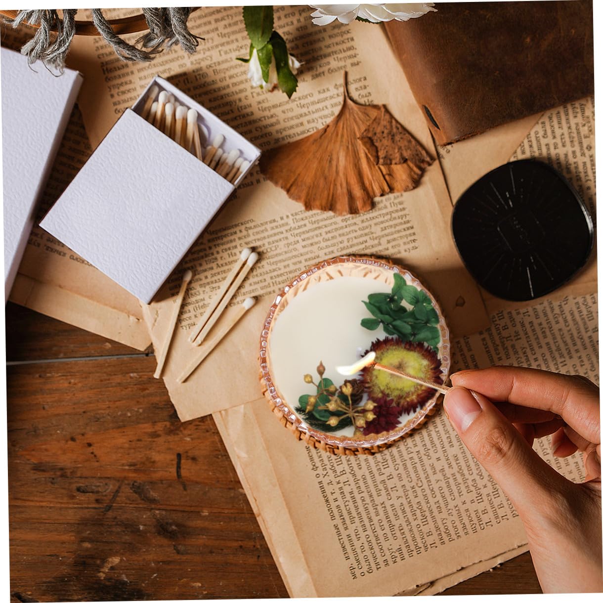 Hemobllo Velas de Aromaterapia de Soja sin Humo Hogar Decoración Creativa Aroma Velas de Soja Perfumadas para Relajación el Salón o Dormitorio