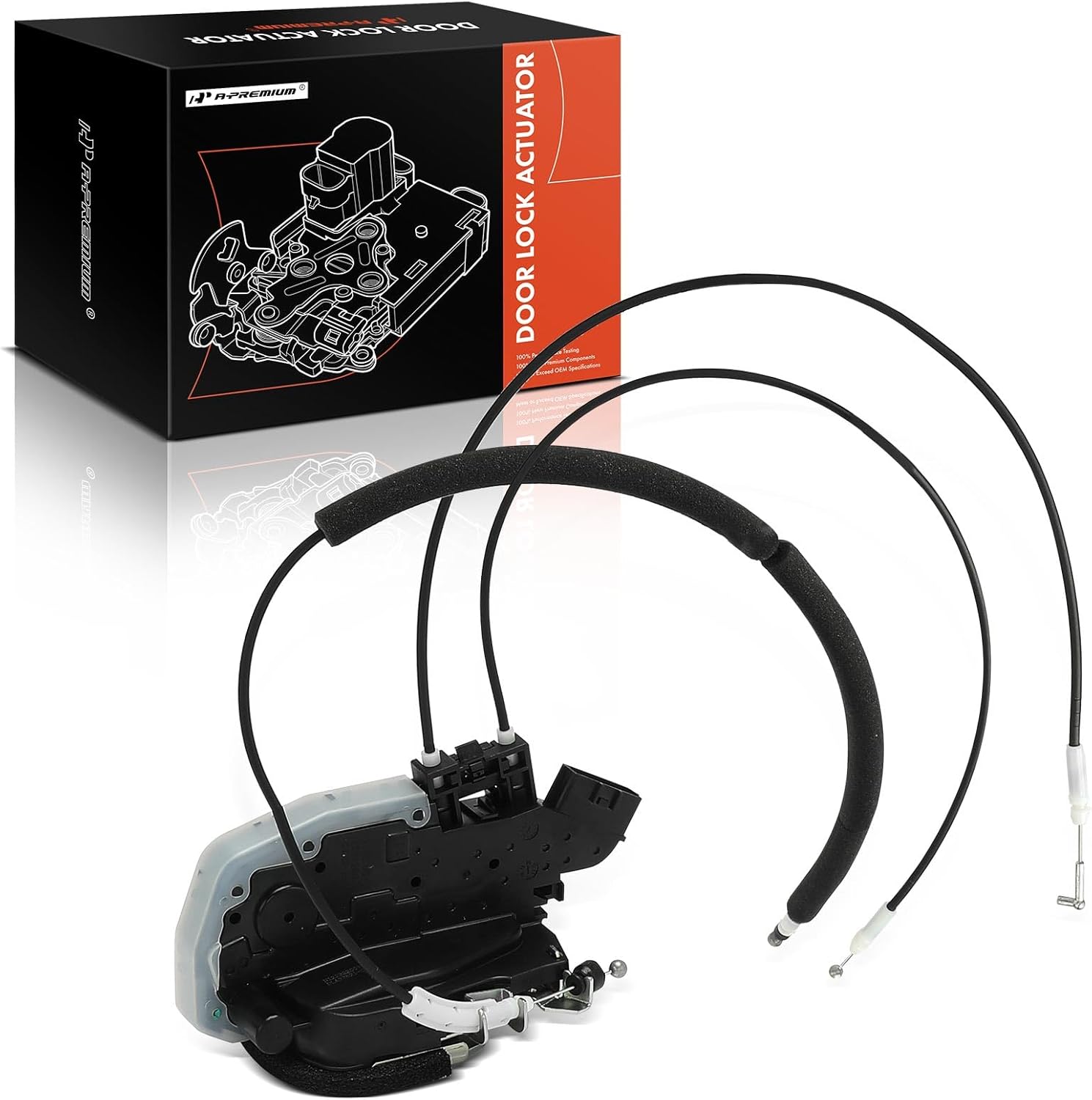 A-Premium Front Right Passenger Side Door Lock Actuator Compatible with Nissan Versa 2010-2012