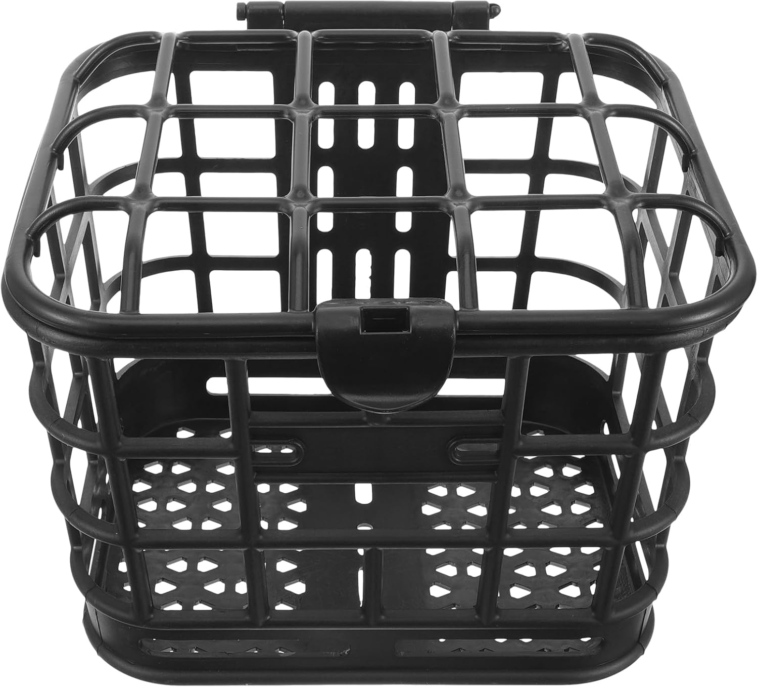 Durable Plastic Front Bike Basket for Adults Capacity Handlebar Storage for Vegetables and Shopping Bags Easy to Install Cycling Accessory
