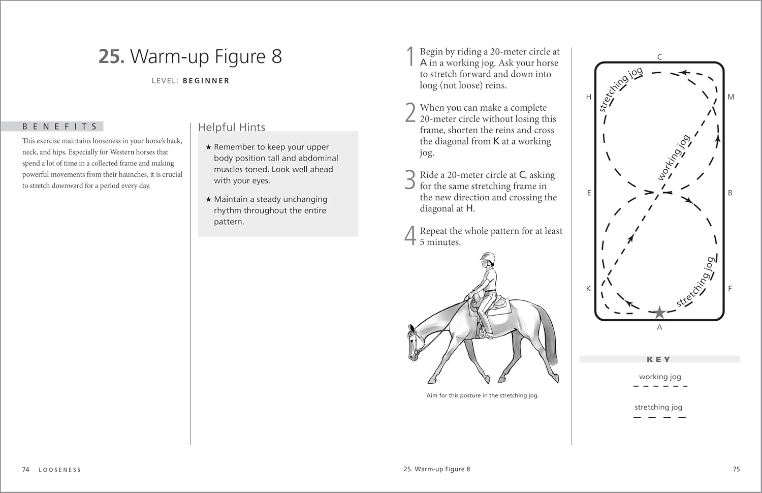 101 Western Dressage Exercises for Horse & Rider (Read & Ride)