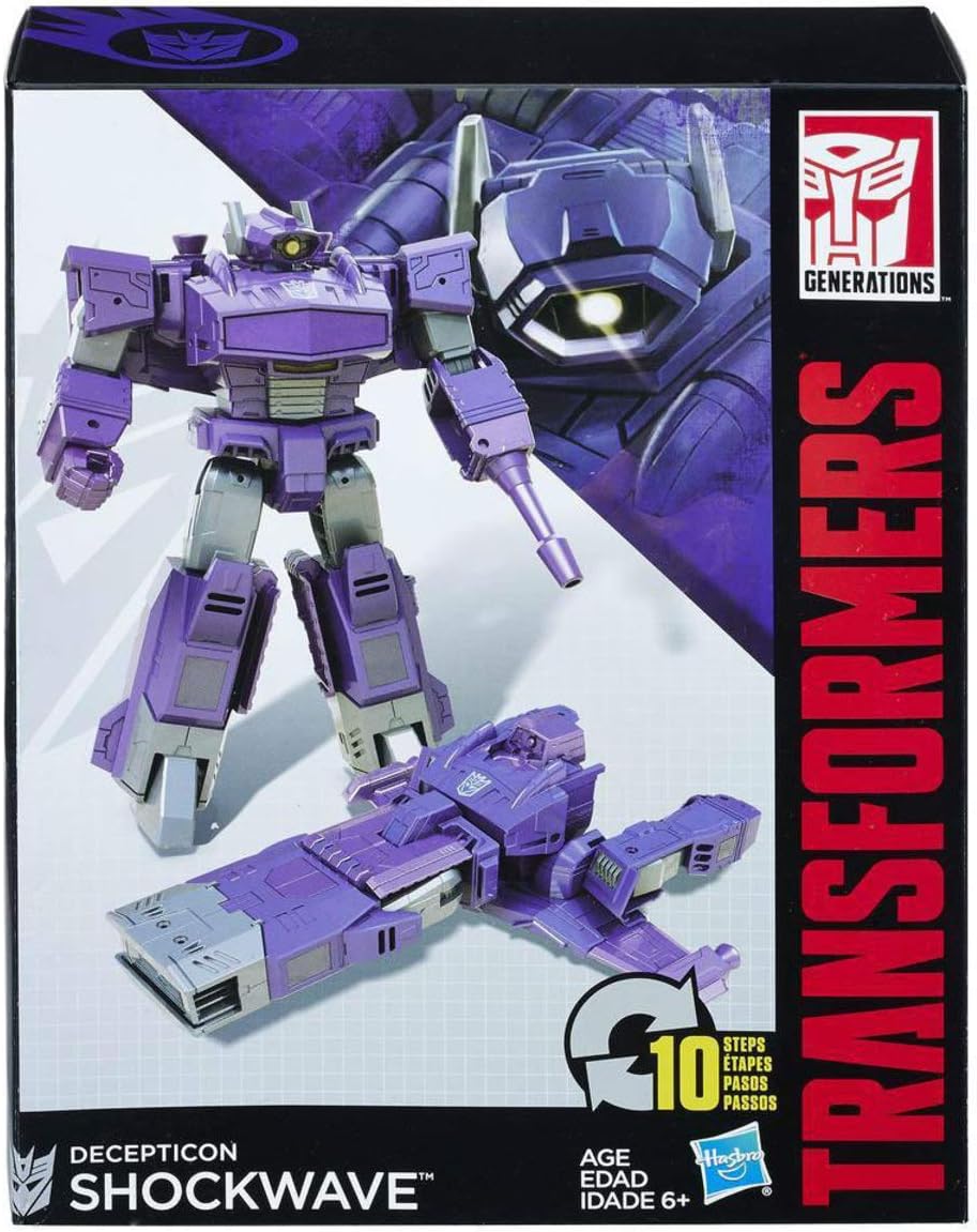 Transformers Generations Exclusive Cyber Battalion Class Shockwave Figure