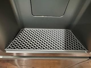 Water Dispenser Drip Tray for LG Refrigerator, Honeycomb Design, Easy-Wipe ABS Plastic, Universal Fit for Most French Door Models (2023-) Including LRYXC2606D (Grey)