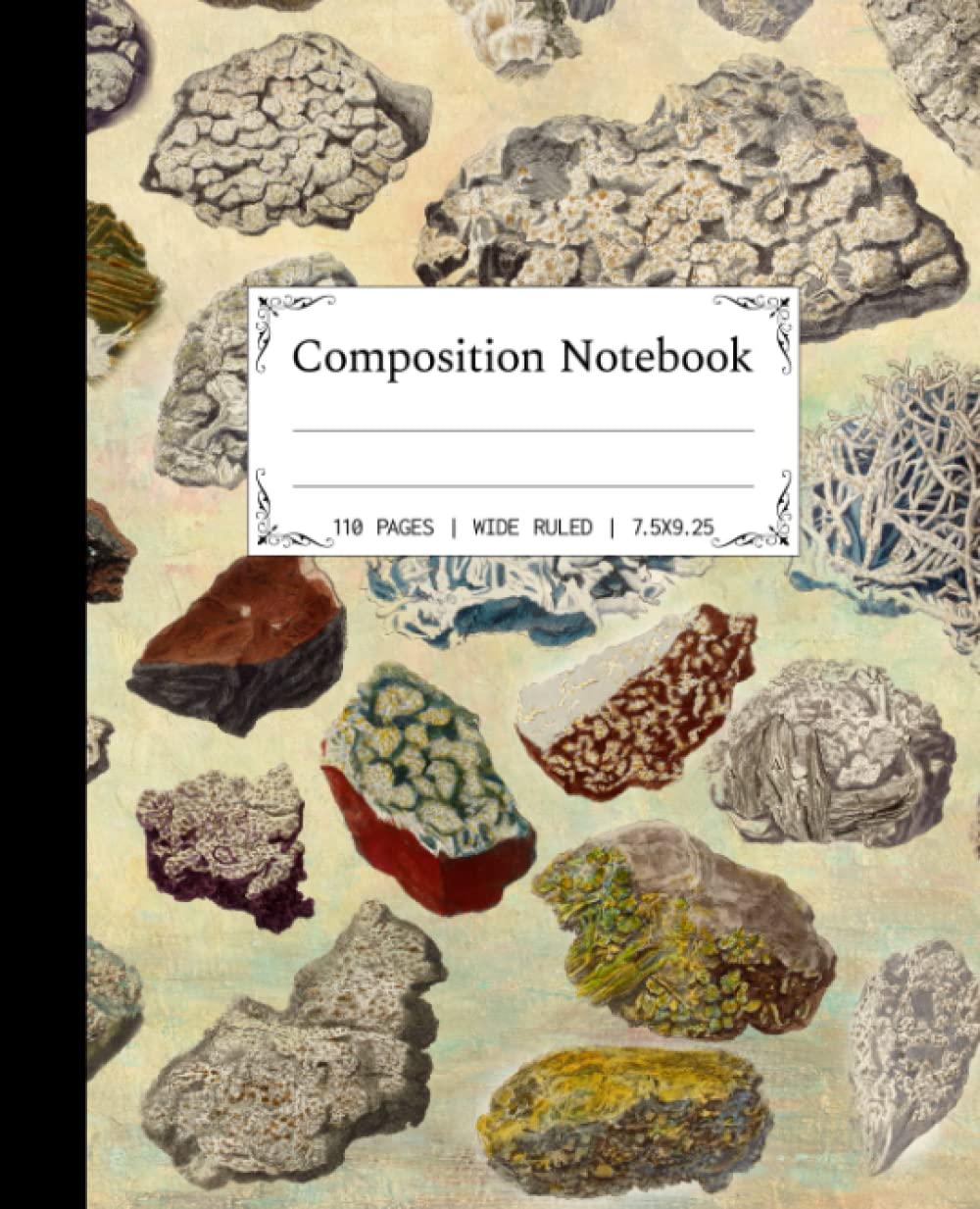 Geologist Composition Notebook to Take Notes or Study Geology: Vintage Geology Journal with Albertus Seba Illustration on Cover ( Cabinet of Curiosities Notebooks )