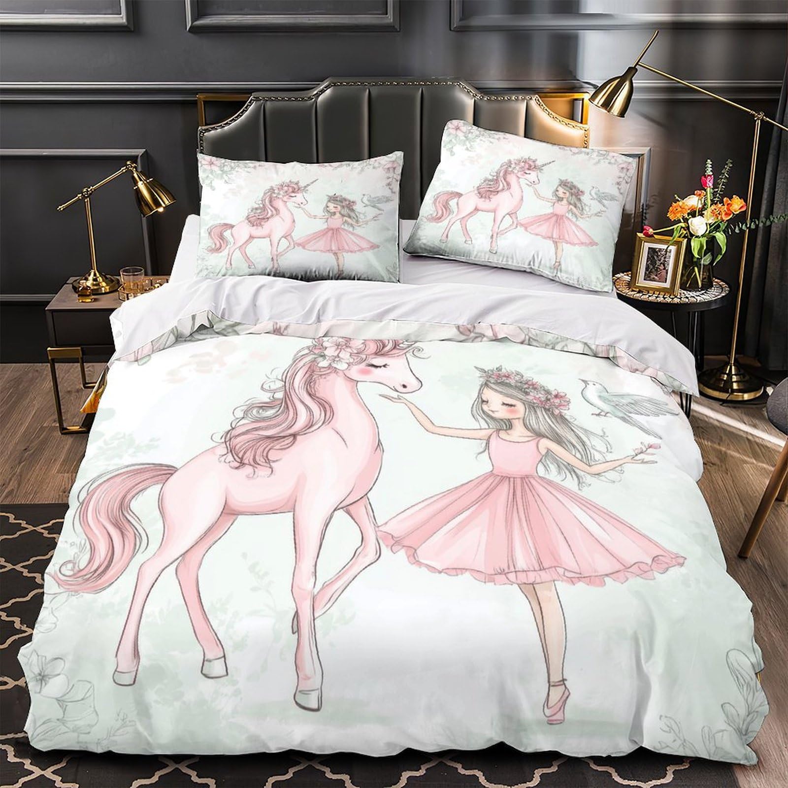 Lit licorne fantastique pour décorer une chambre de fille ado