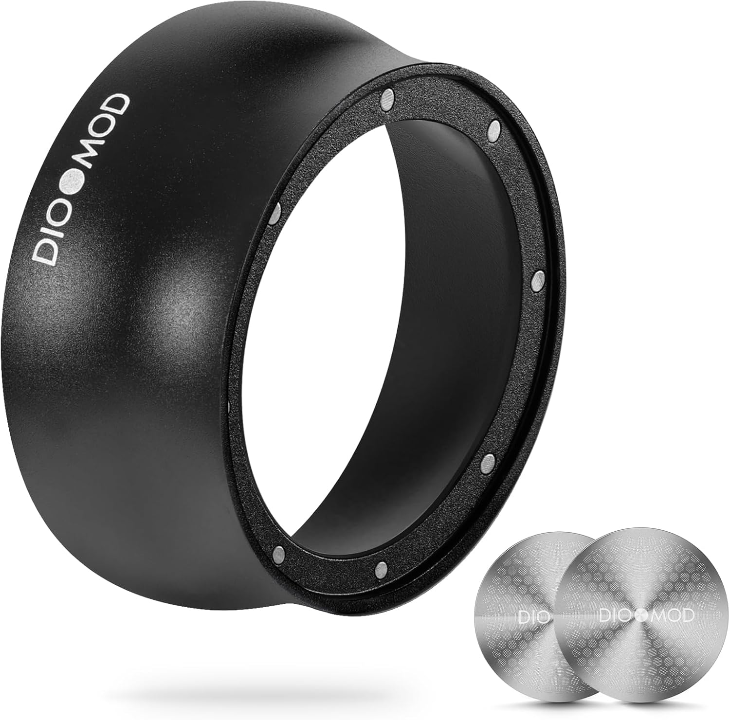 2 pack 58mm Espresso Puck Screen&54mm Magnetic Dosing Funnel