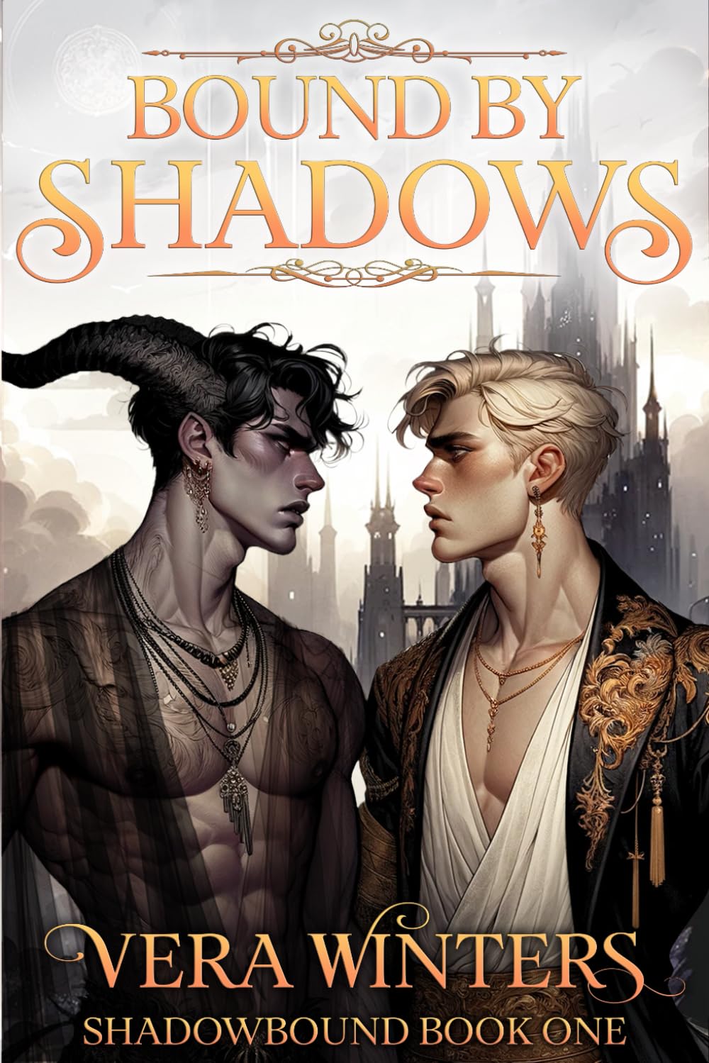 Bound by Shadows: A Dark M/M Fantasy Enemies-to-Lovers Romance: 1 (Shadowbound)