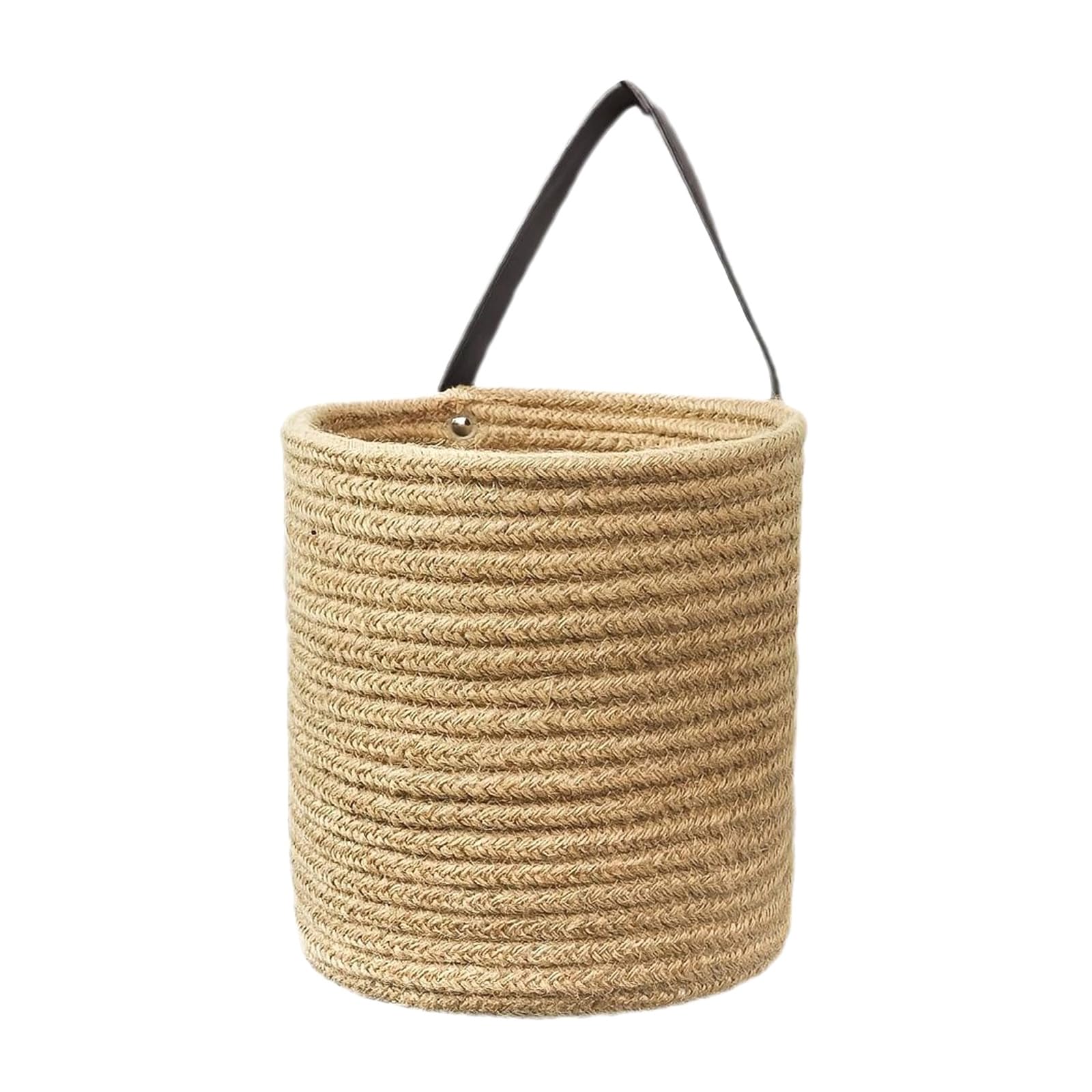 Stylish Woven Rope Baskets Storage Holder Woven Rope Hanging Baskets for Nursery Decors and Practical Storage Solution Nursery Decors Basket