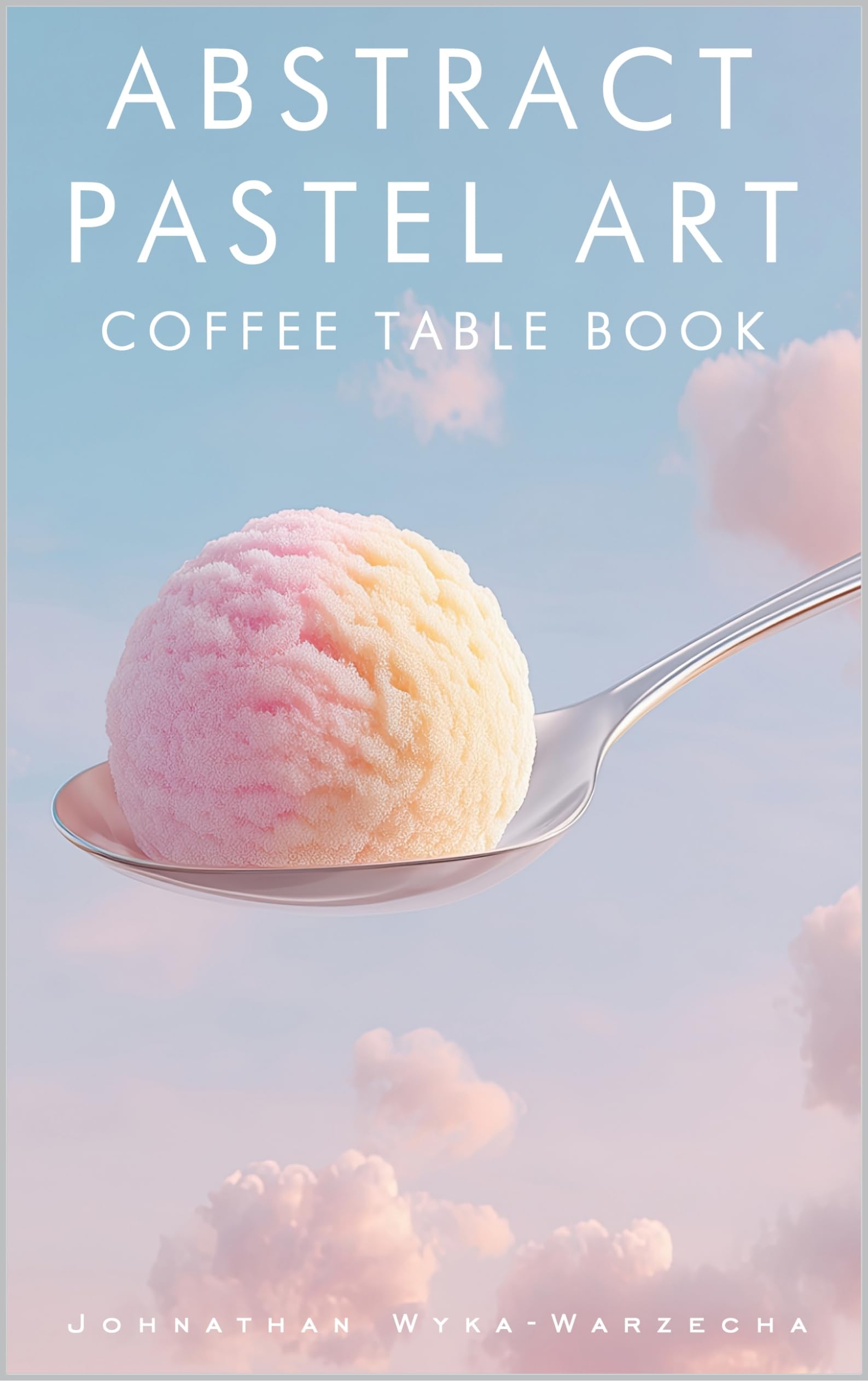 Livre déco art abstrait pastel pour embellir un mobilier vide