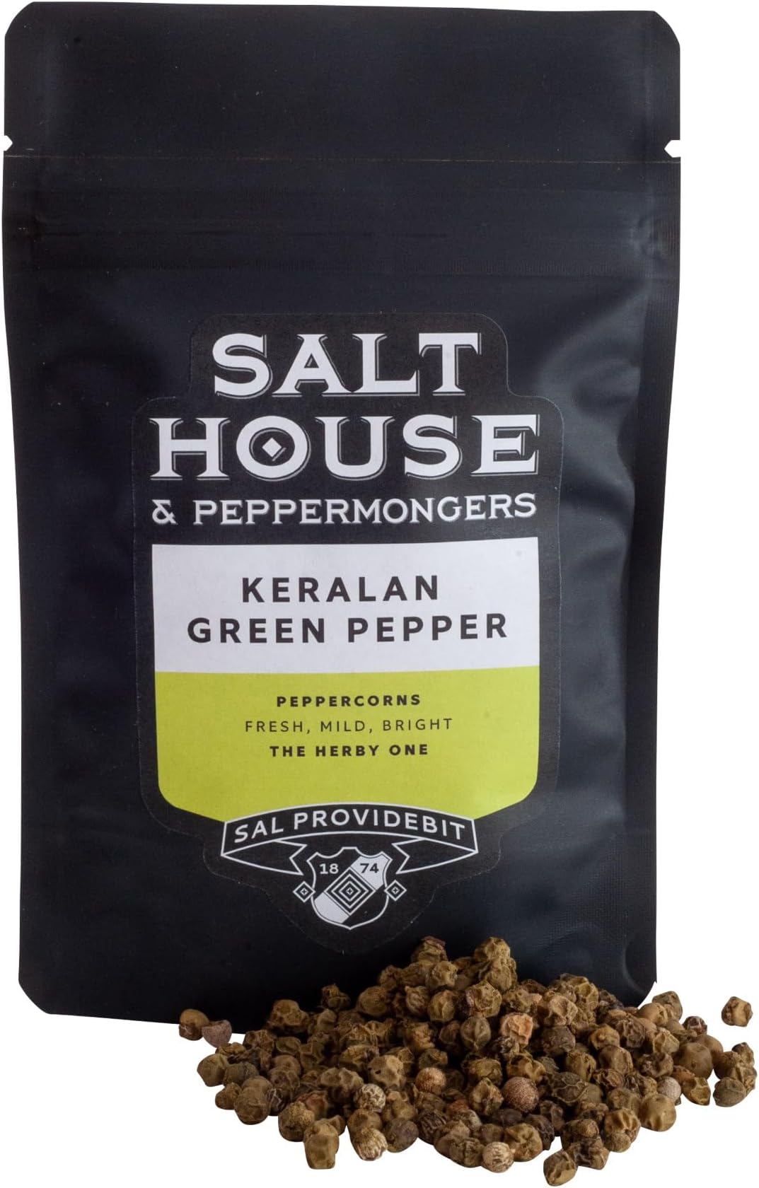 Keralan Green Whole Peppercorns Gourmet Pepper 38g