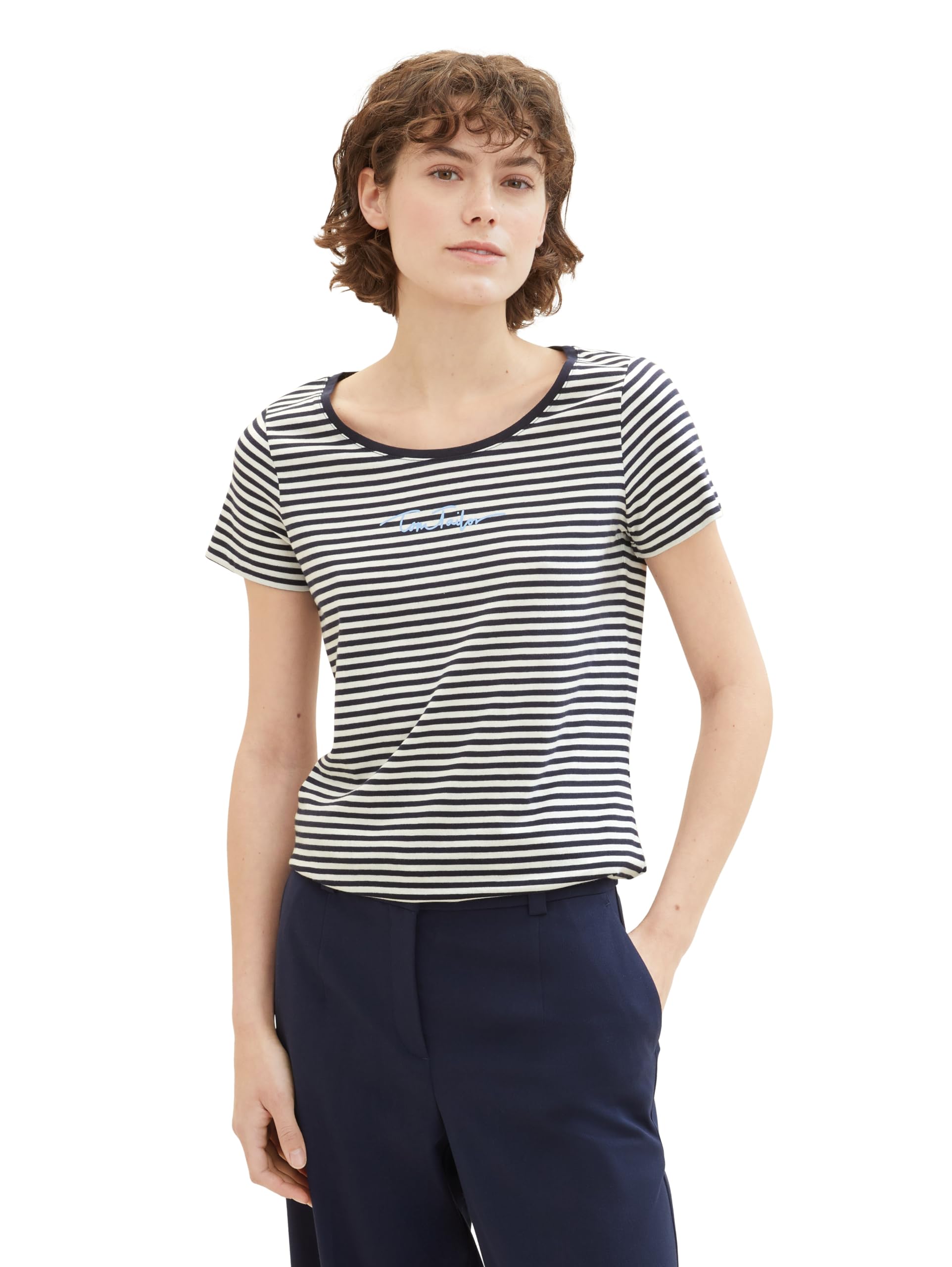 Tom Tailor Damen 1041484 T-Shirt (1er Pack)