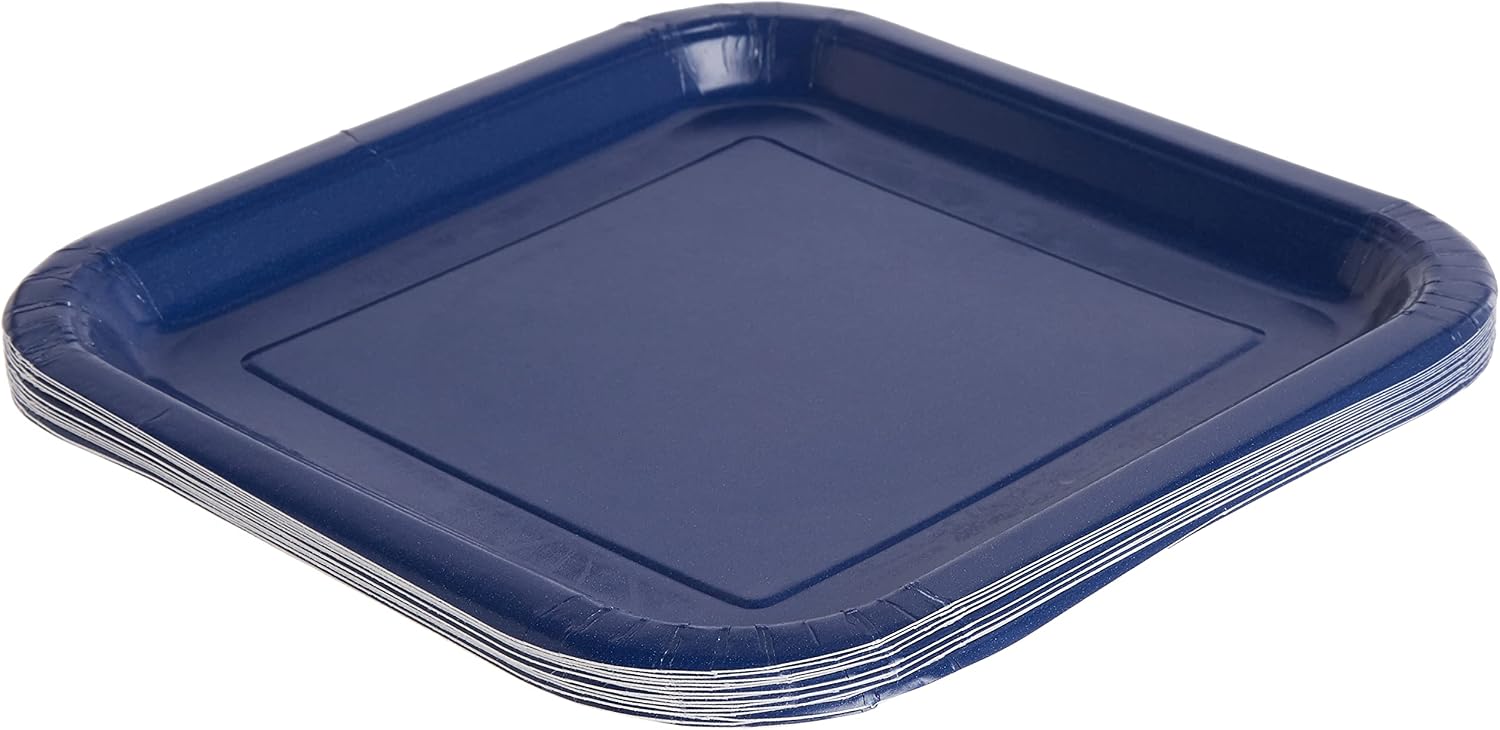 Lovely Pink Solid Square Dinner Plates - 9" (Pack of 14) - Elegant & Durable Design - Perfect for Any Occasion image 4