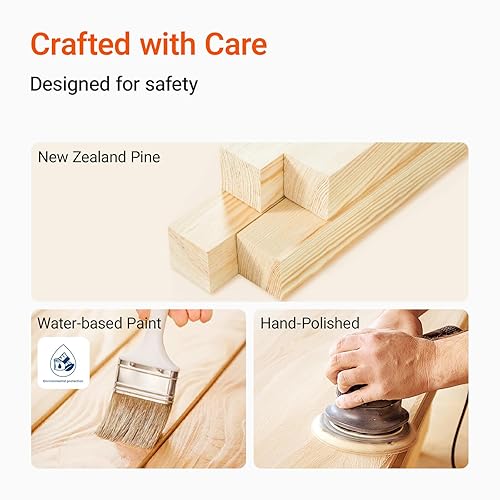 Miniatura 8 de MAMAZING EvoNest - Cuna para bebé, cuna convertible 11 en 1 con ruedas, cama de cultivo de madera 100% de Nueva Zelanda, altura de colchón ajustable