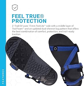 Amazon | [ゼロシューズ] マンズ Zトレイル EV/ソーダライトブルー/M8