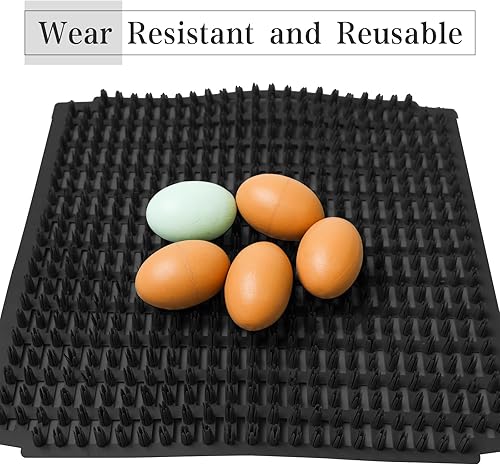 Miniatura 2 de HOWUXZO Paquete de 6 almohadillas anidables lavables para gallineros, cajas de anidación, almohadillas de anidación reutilizables, almohadillas para