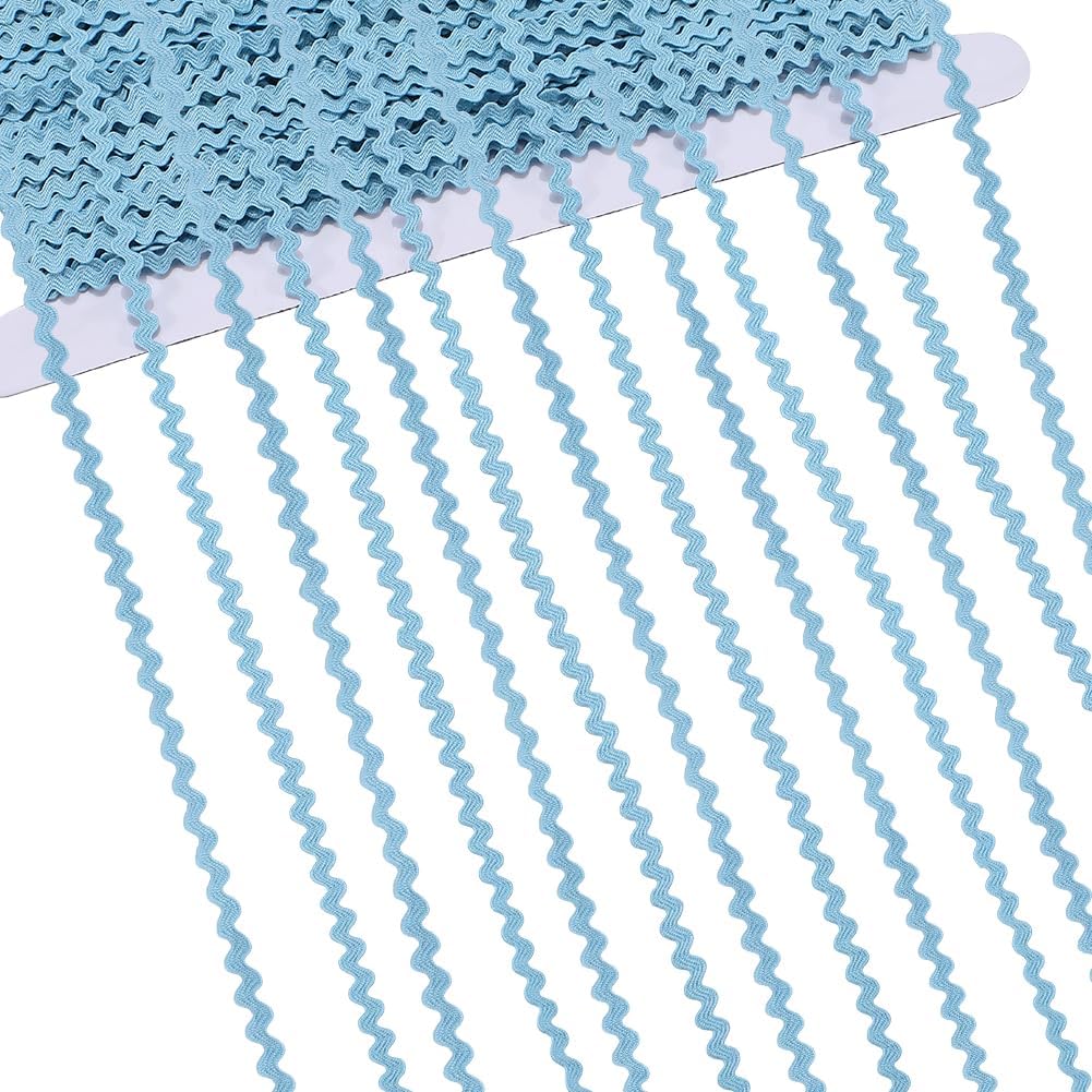 GORGECRAFT 44ヤード リック ラック トリム RIC Rac 1/8インチ Rickrack レース ウェーブ リボン