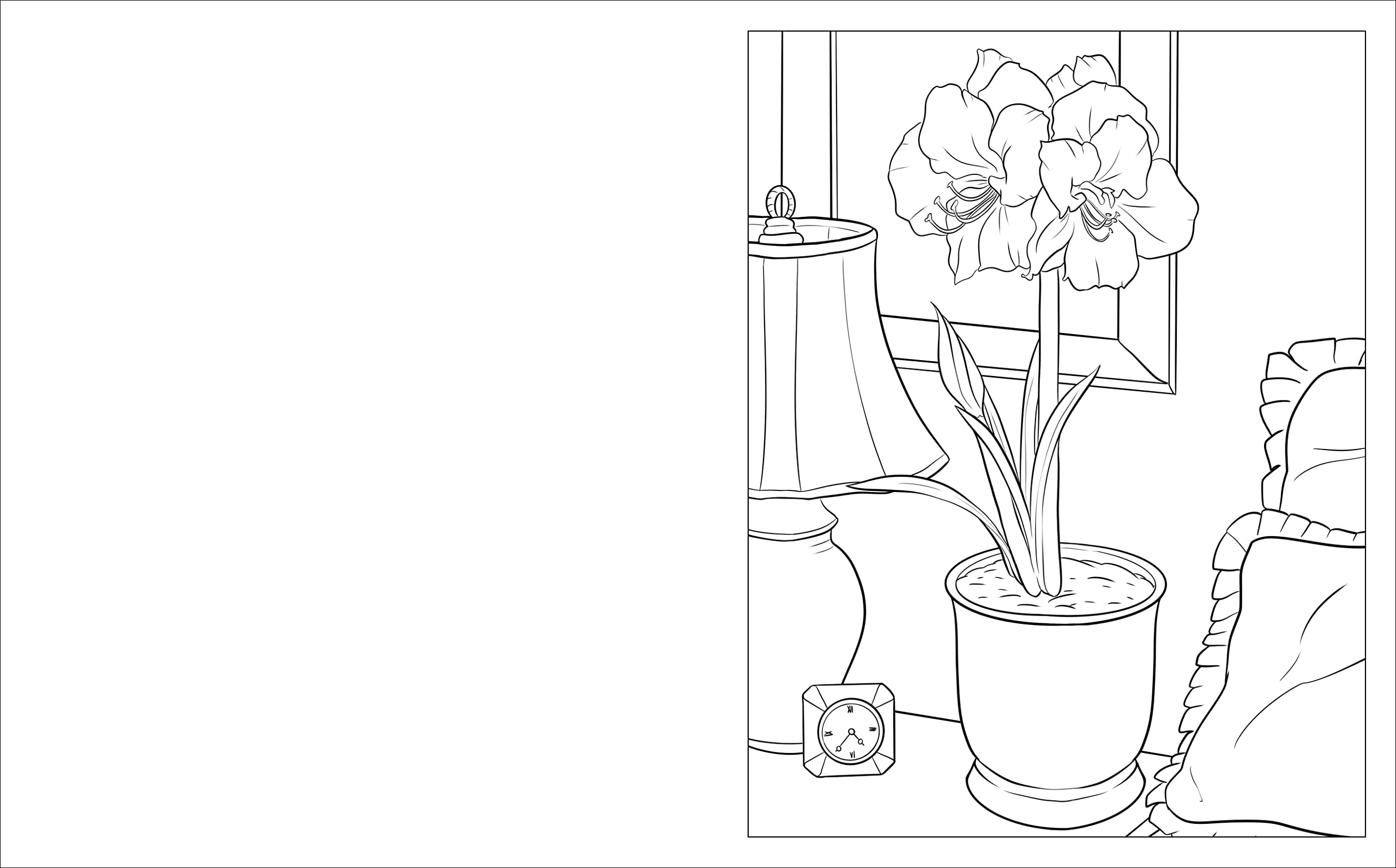 The House Plants Coloring Book