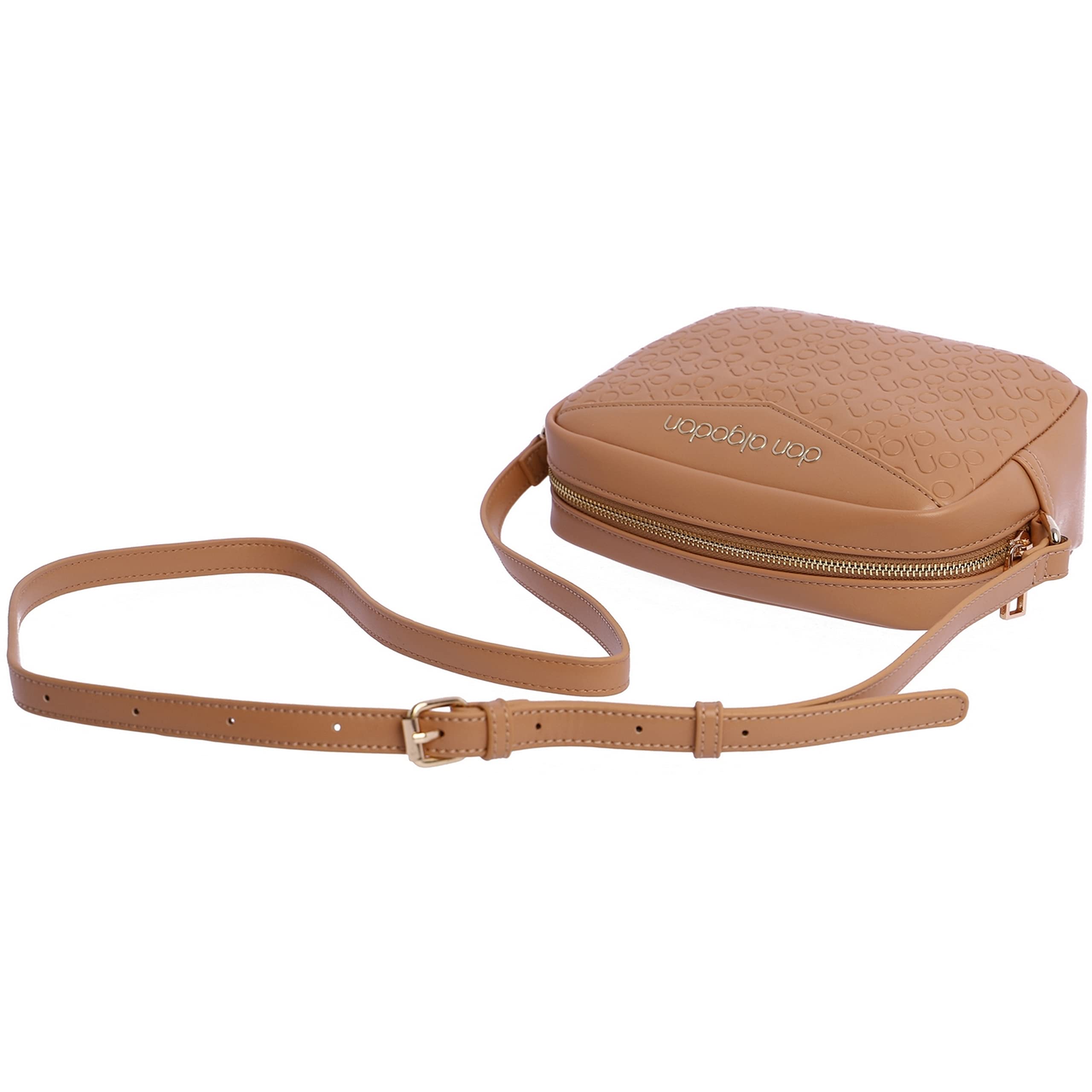 DON ALGODON, Bolso Bandolera Elegante para Mujer de Piel Vegana