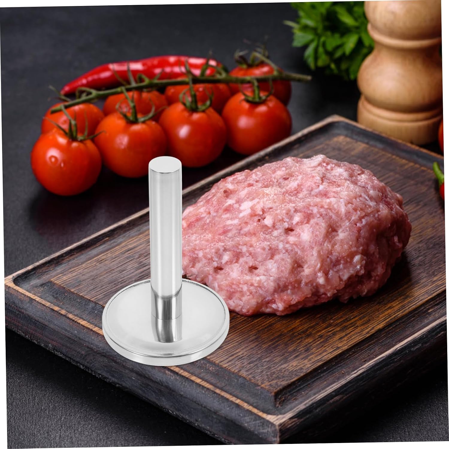 Meat Tenderizer Mallet Heavy Duty Kitchen Mallet for Chicken Meat Flattener Hammer Masher Kitchen Hammer Made of Steel Versatile Design