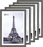 Vista 15 de VCK Marco para póster con plexiglás pulido, juego de 5 formatos horizontal y vertical, incluye piezas metálicas para colgar, 18 x 24 pulgadas