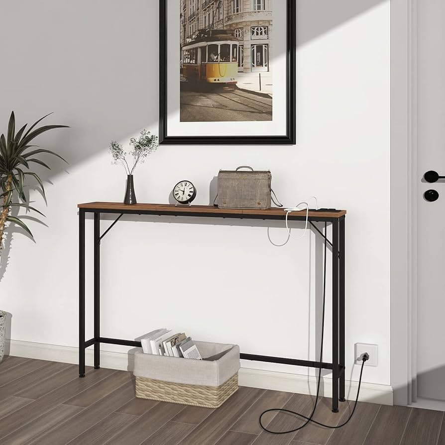 4166 charcoal 1200mm×590mm NEW Amazon.com - HOMCOM 5 Piece Industrial Dining Table Set for