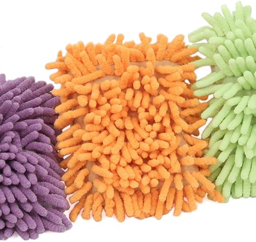 Chef Craft Esponja de microfibra seleccionada, 5 x 6 pulgadas, el color puede variar