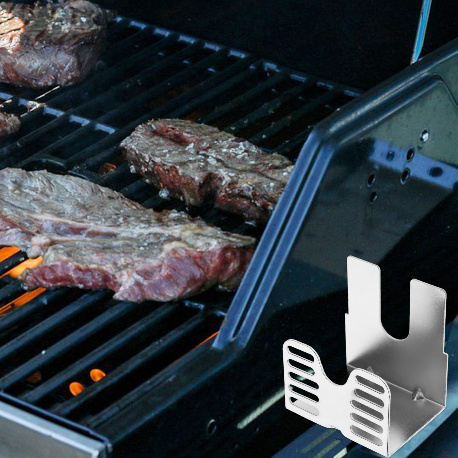 Wspornik silnika ze stali nierdzewnej 304 Rserie przenośny zewnętrzny grill akcesoria montażowe e do grillowania idealny do ogniska i użytku na podwórku