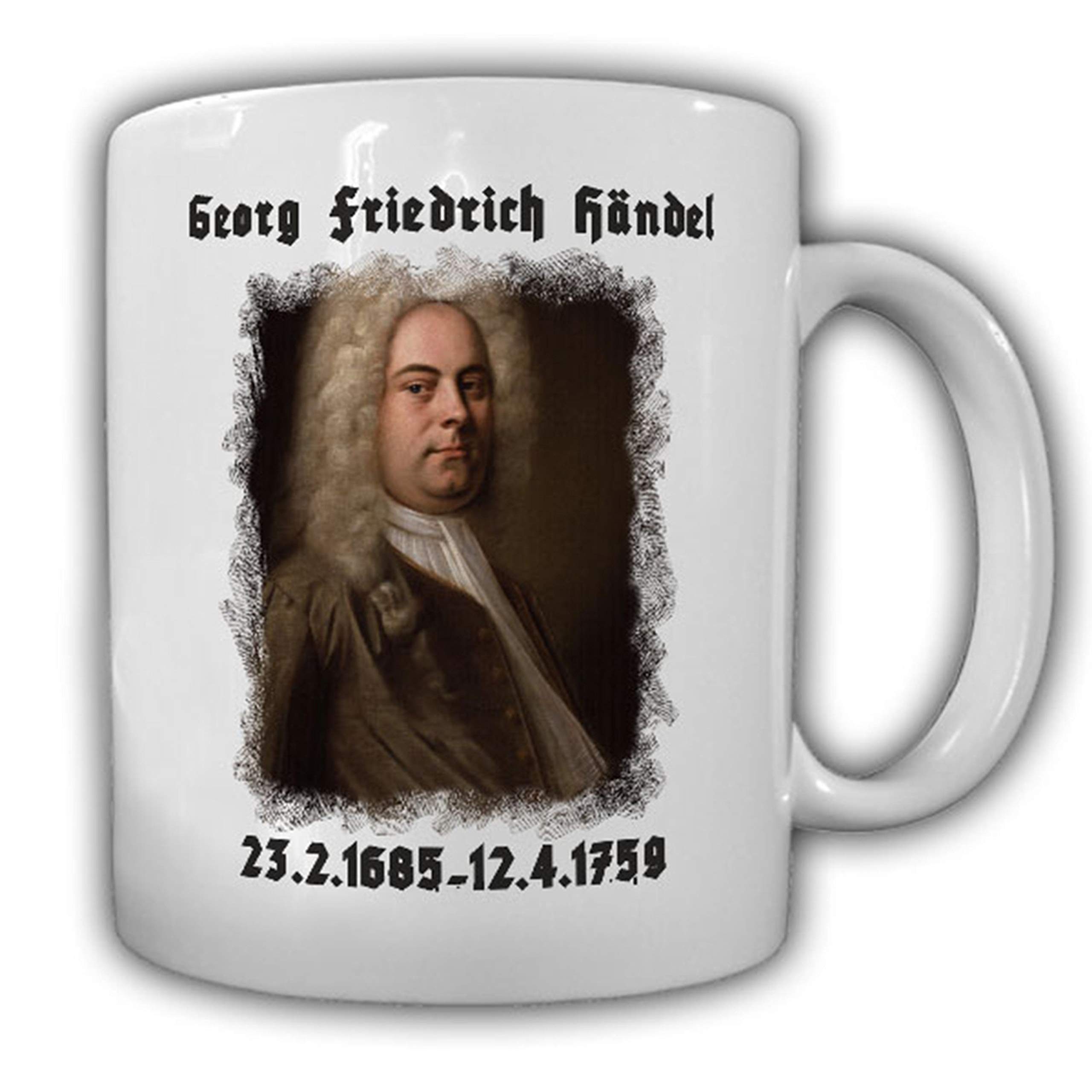 Georg Friedrich Handel German-British Composer Baroque Germany Coffee Mug#13712