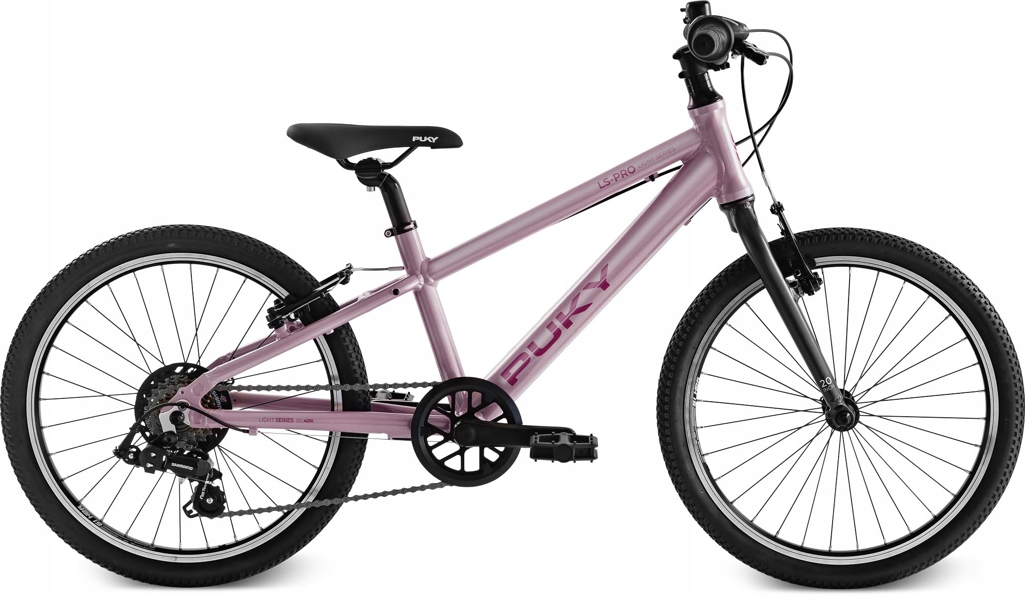 Puky LS-Pro 20-7 Alu Kinder Fahrrad pearl pink Sport & Freizeit
