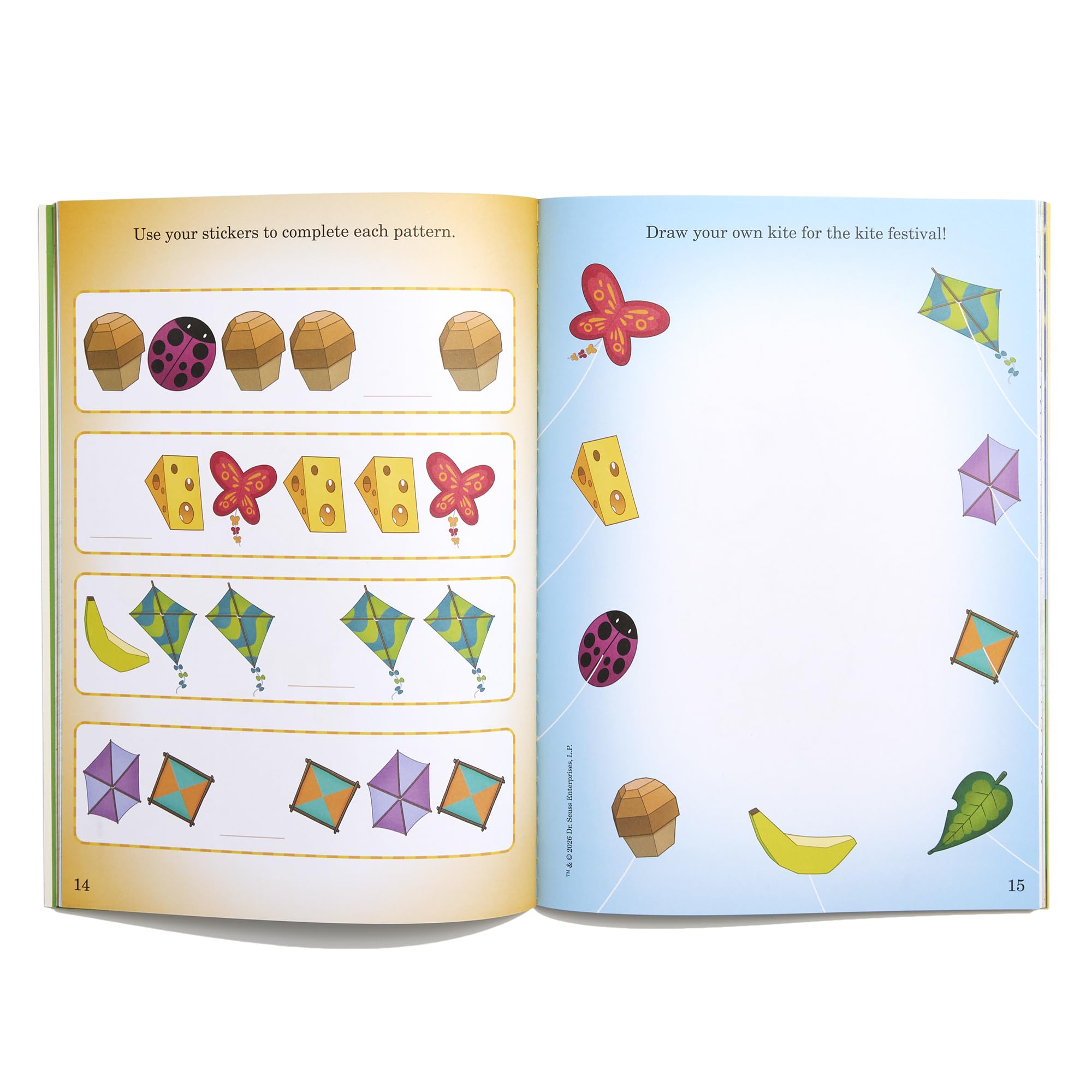 Dr. Seuss's Horton! Deluxe Sticker Book: A Sticker and Activity Book for Kids