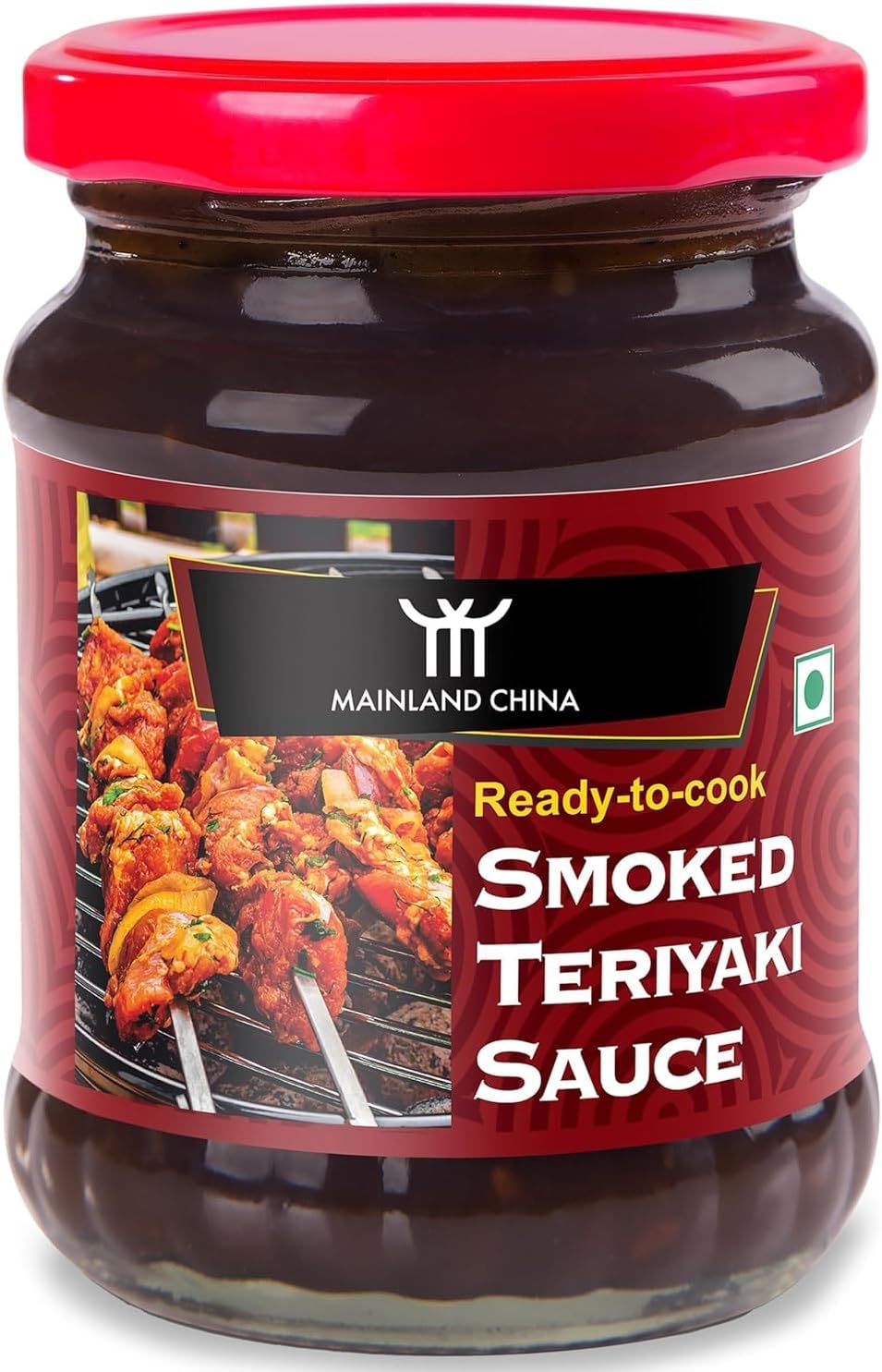 Mainland China Smoked Teriyaki Sauce 225g | Ready to Cook Plant Based Superfood | No Artificial Flavours | Rich in Vitamins & Minerals | Perfect for Stir Fry, Japanese Cuisine & Restaurant Style Meals