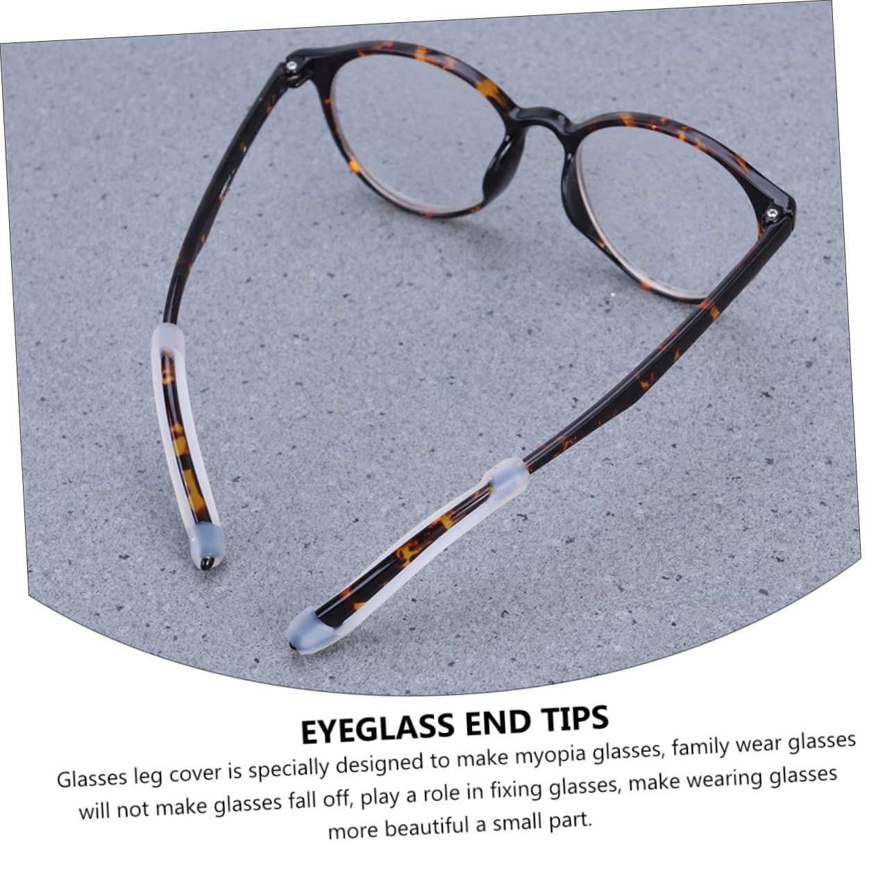 DOITOOL 10pares Funda Antideslizante para Gafas Protector de Orejas de Tapas de Silicona Fundas Patas Gafas Uso Diario Actividades al Aire