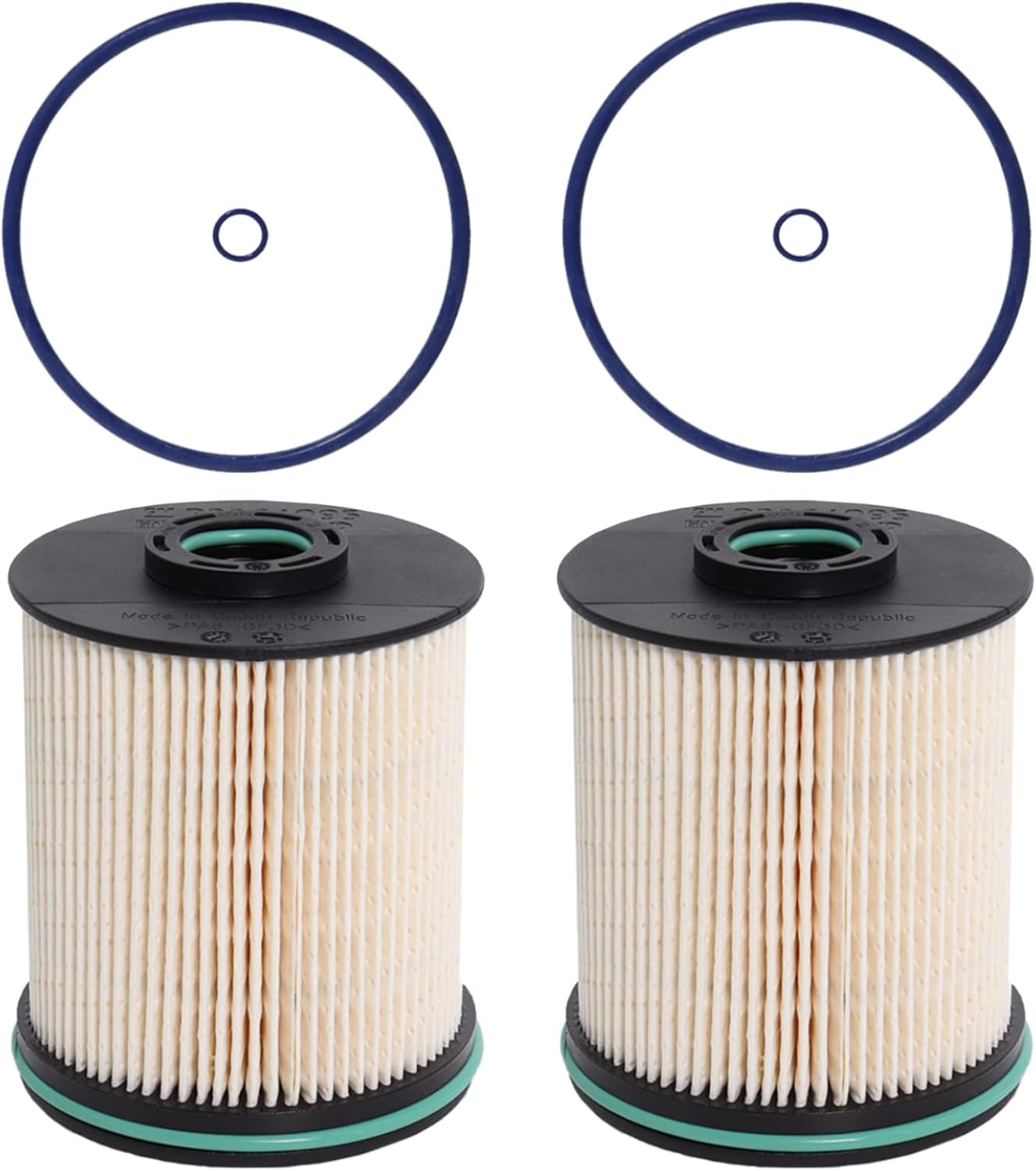 2Pcs TP1015 Fuel Filter Compatible with for 6.6L Duramax Diesel