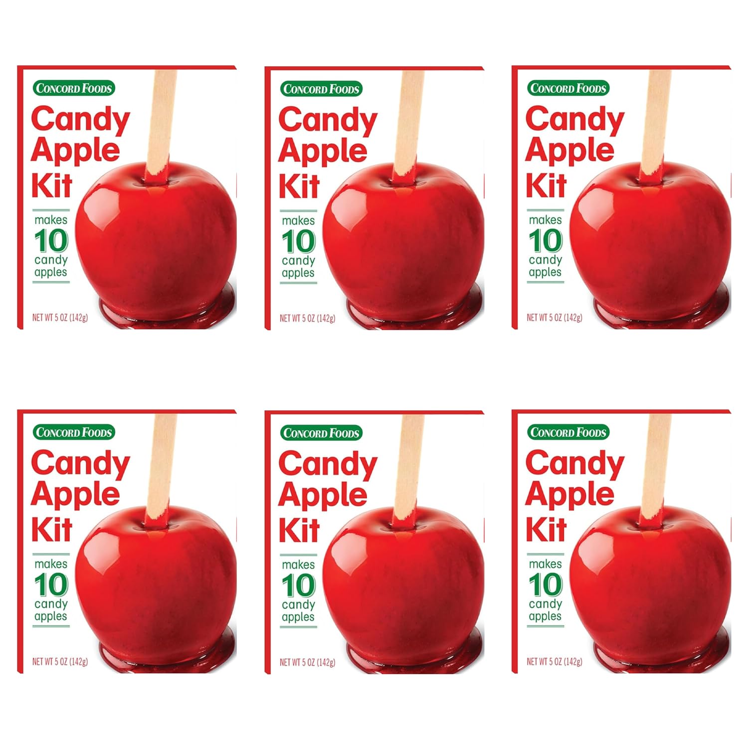 Apple - Keon Amazon.com : Concord Foods Candy Apple Kit Makes Traditional Red