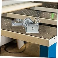 Vista 2 de Mobestech Cabrestante de mano para remolque de barco, mini cabrestante de 500 libras, 23.0 ft, cable de acero, diseño compacto para un fácil