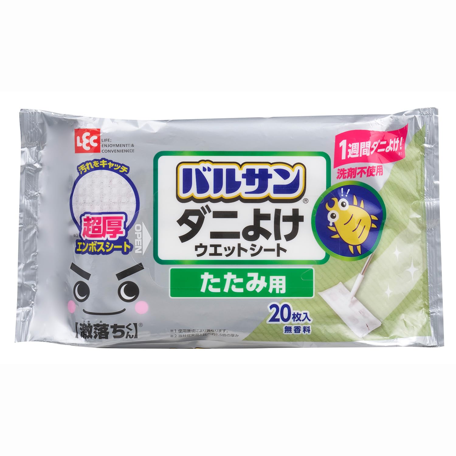 Amazon.co.jp: レック バルサン 激落ち 畳用 ダニよけ ウエットシート