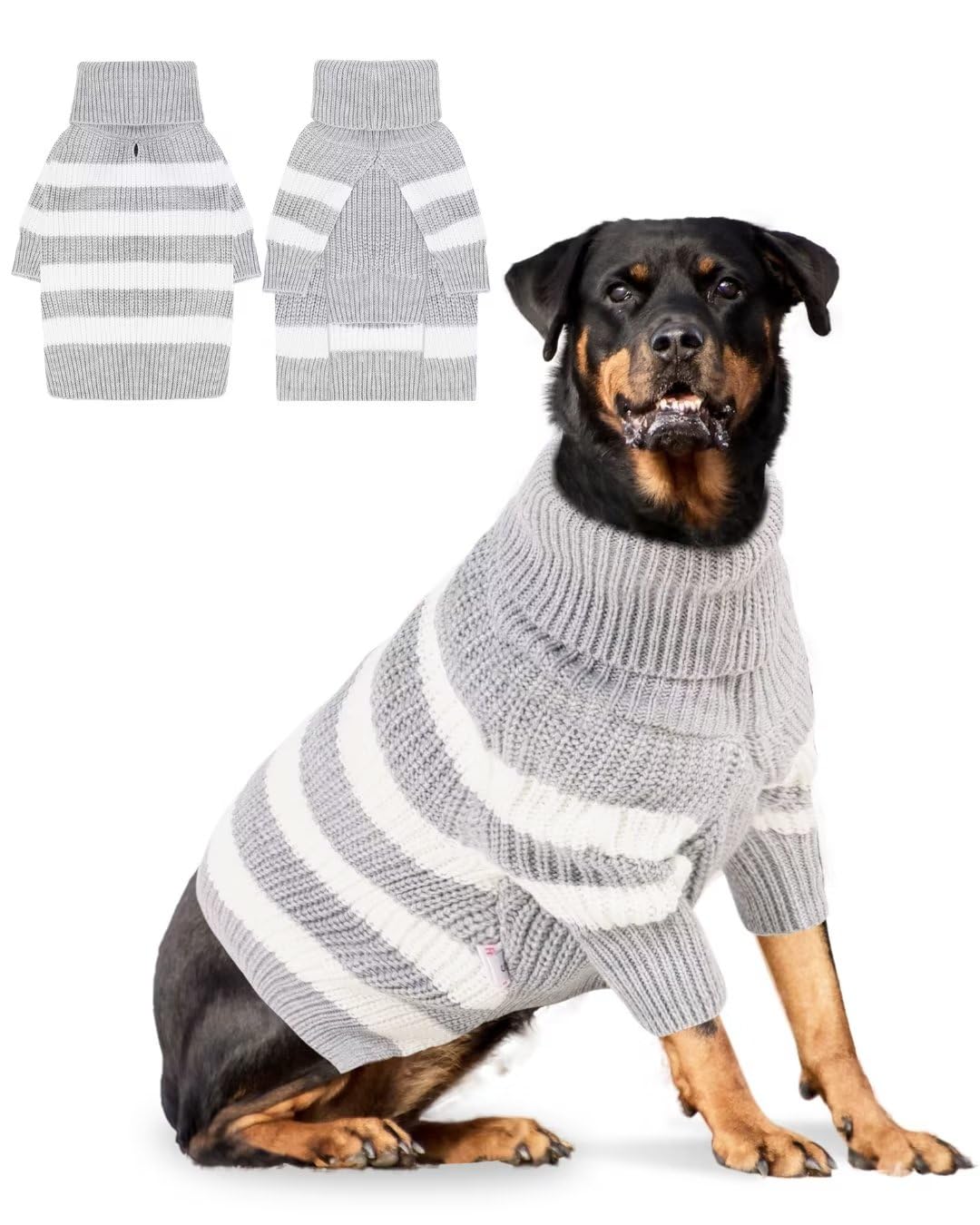 JOYAHOO Dog Sweater, Winter Dog Sweaters for Small Medium Dogs, Classic