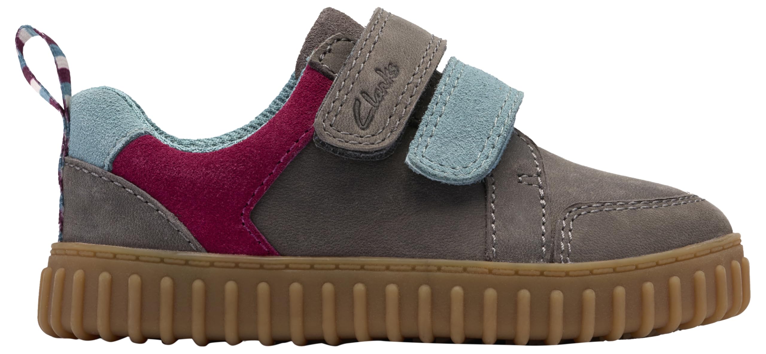 Clarks Cove Pop T Childrens Grey, 4