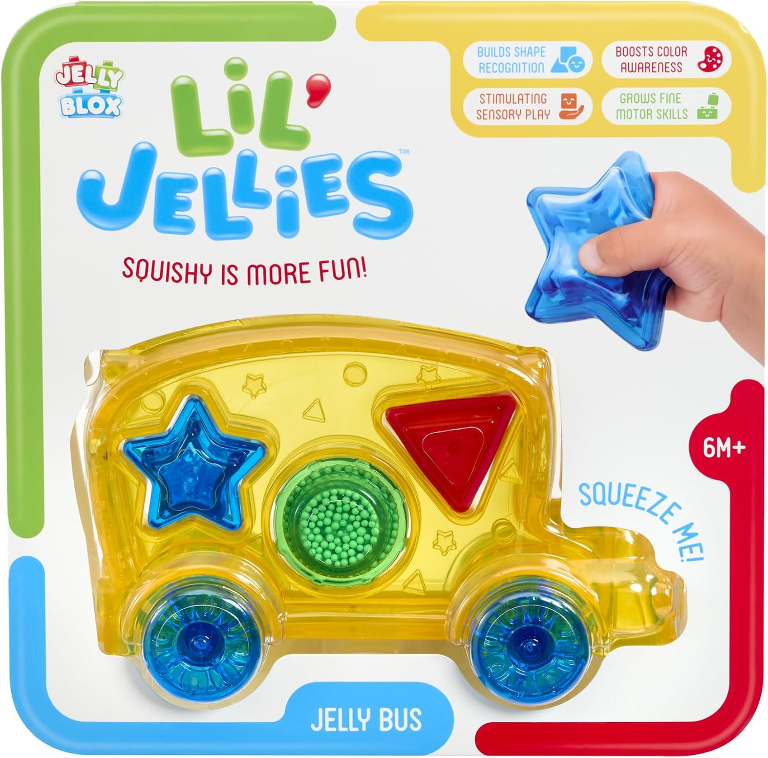 Goliath Lil' Jellies Jelly Bus | Squish, Squeeze, Discover
